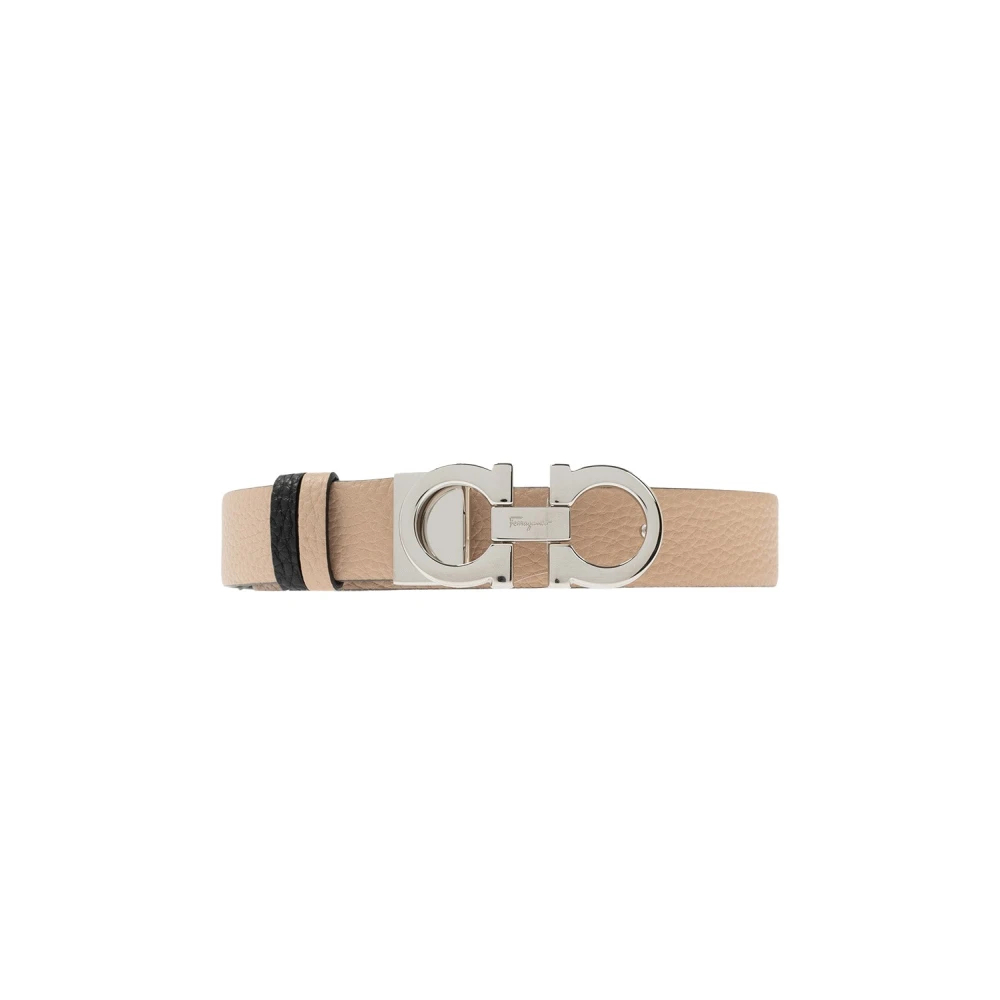Ferragamo - Wendegürtel - Accessories - Damen - Beige - 80 Cm