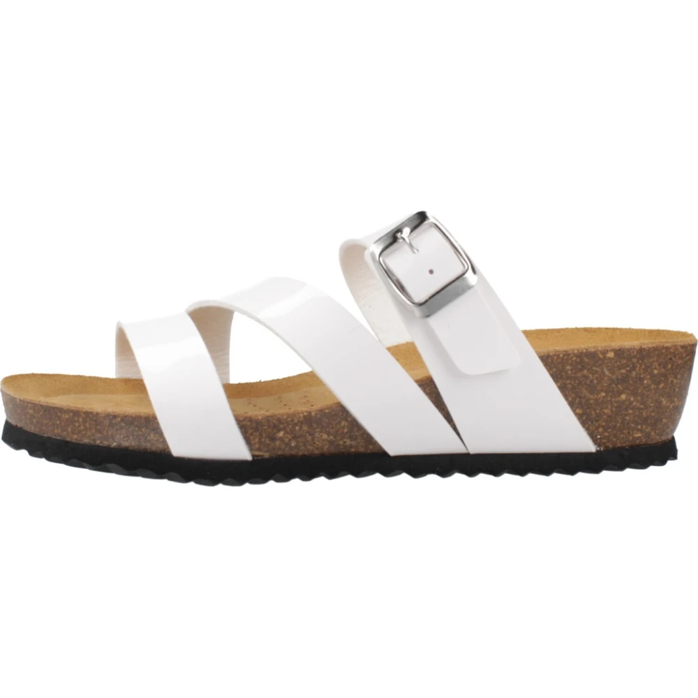 Geox Damen Weiß Sandalen New Sthellae A - Bild 3