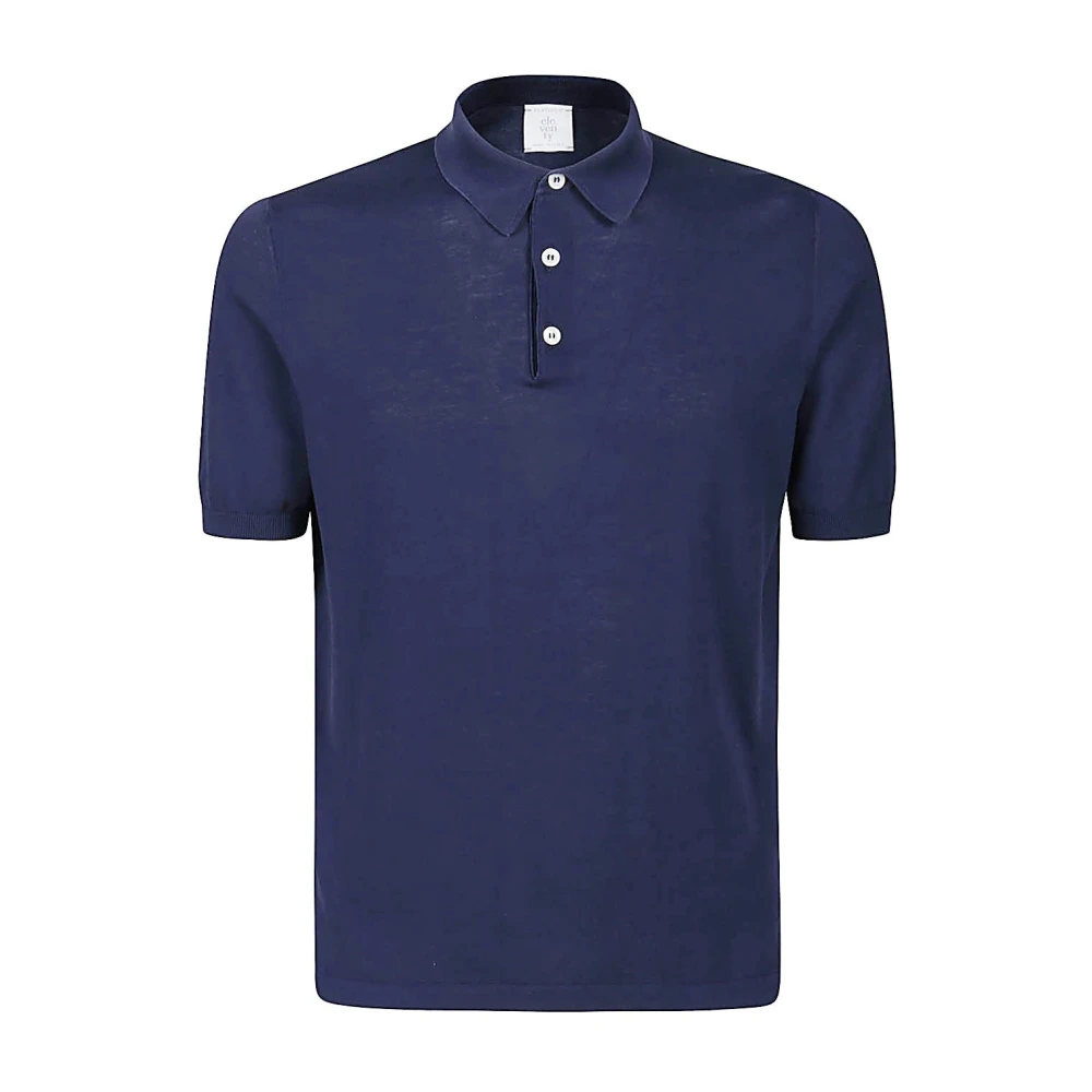 Eleventy Herren Blau - Polo Shirt - Tops - Xl