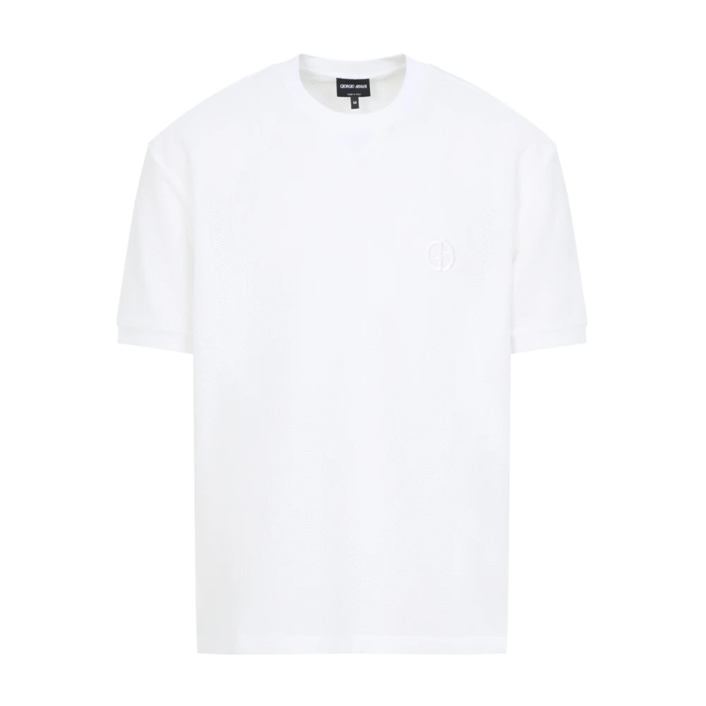 Giorgio Armani Herren Weiß - T-Shirts - Tops - L