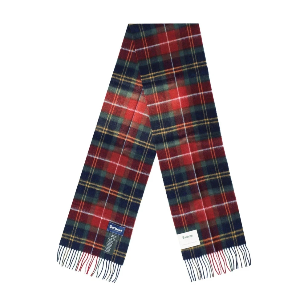 Barbour Herren Grün Schal Cashmere Kariert - Bild 9