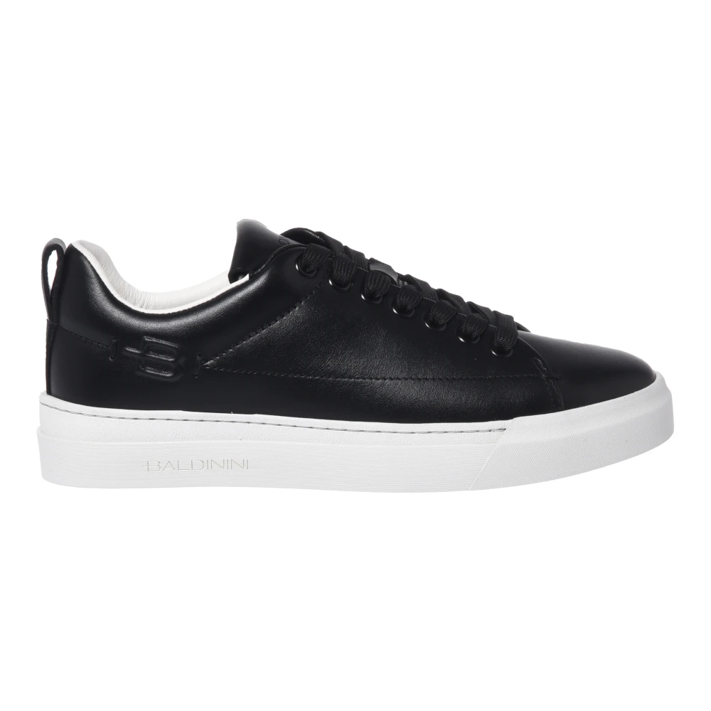 Baldinini - Leather Sneaker - Shoes - Damen - Schwarzk - 38 Eu