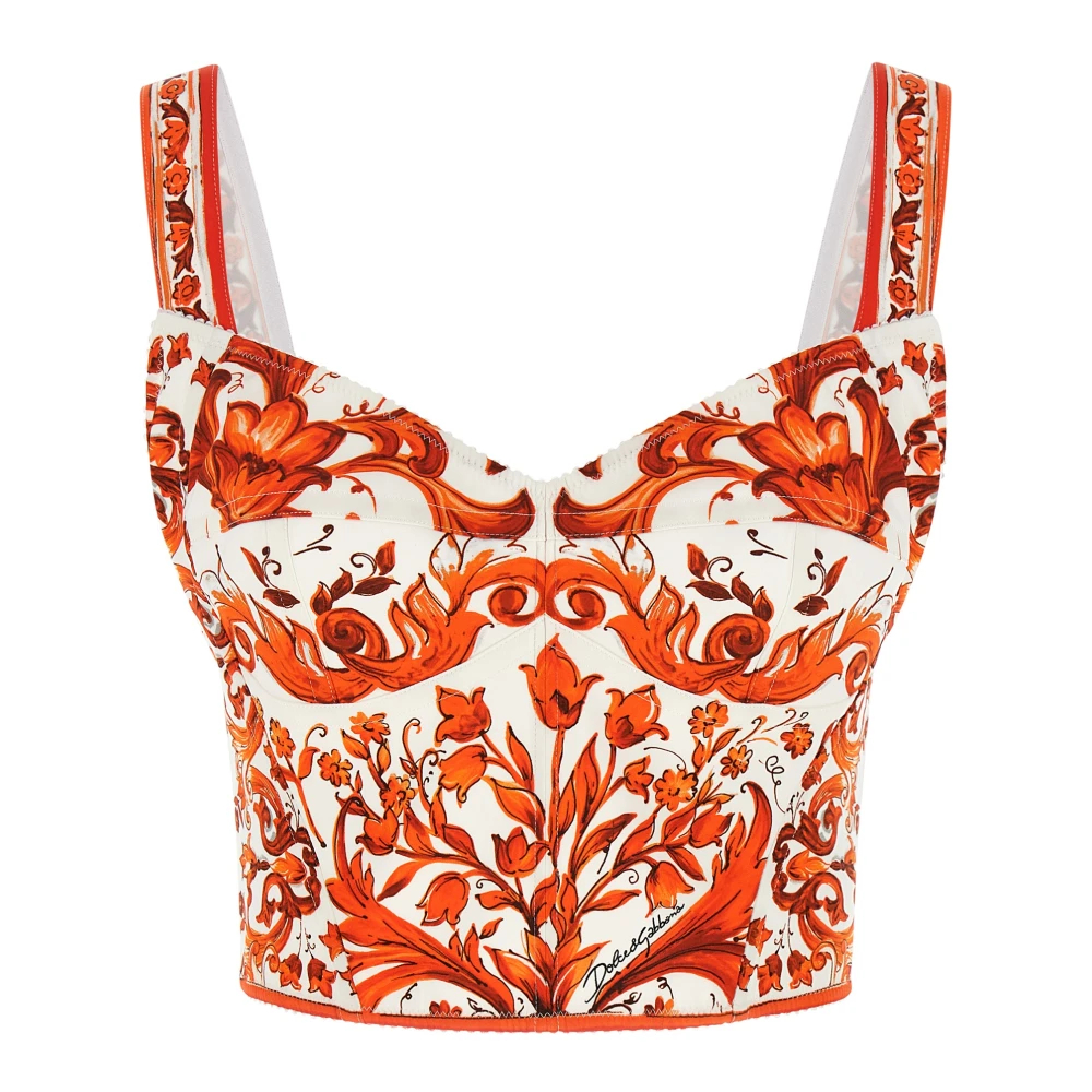 Dolce & Gabbana Damen Orange - Tops - Tops - Xs