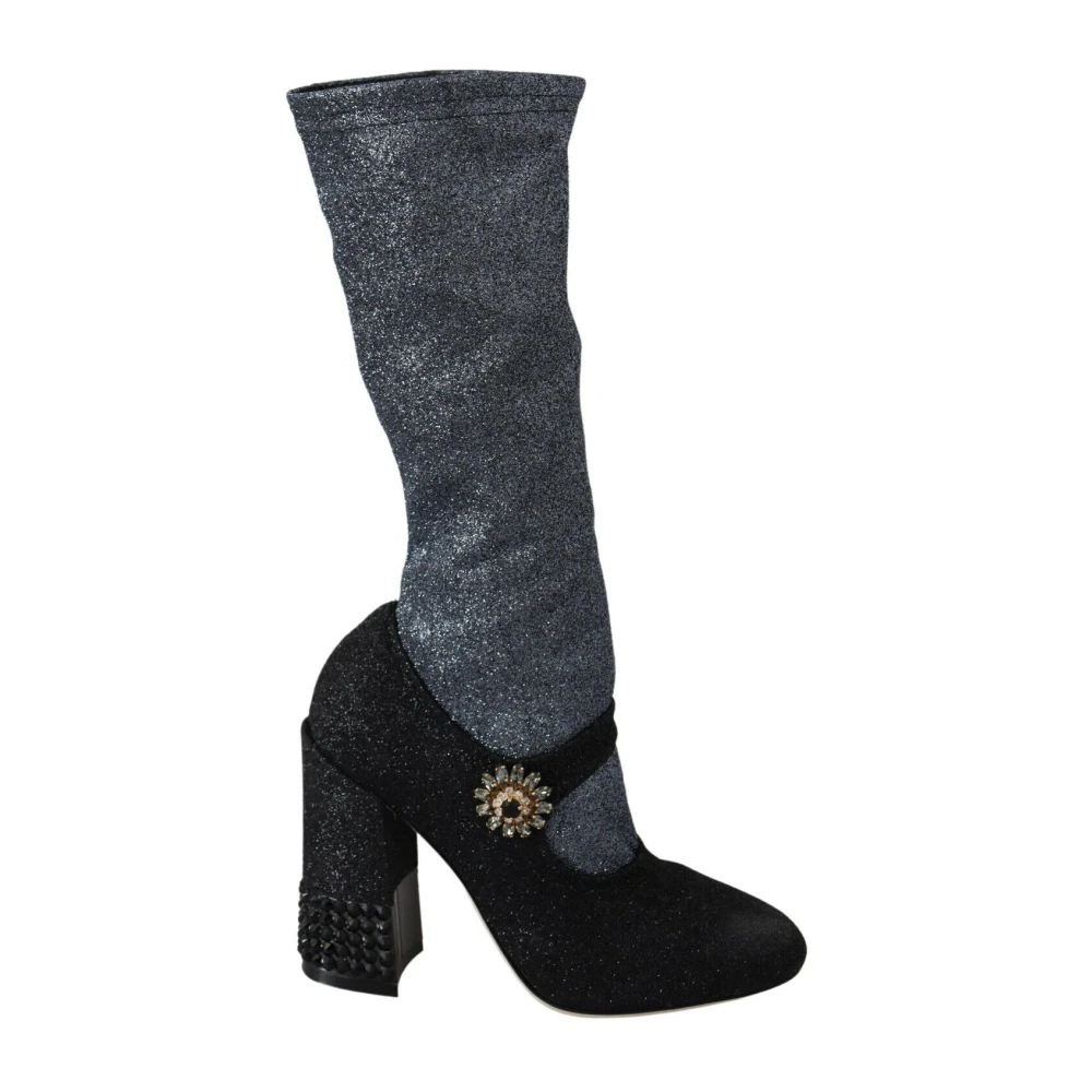 Dolce & Gabbana Damen Schwarz - Boots - Shoes - K - 39 Eu