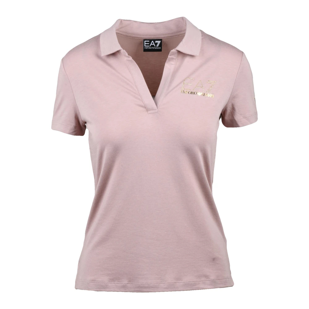 Emporio Armani Ea7 Damen Rosa - Polo Shirts - Tops - S