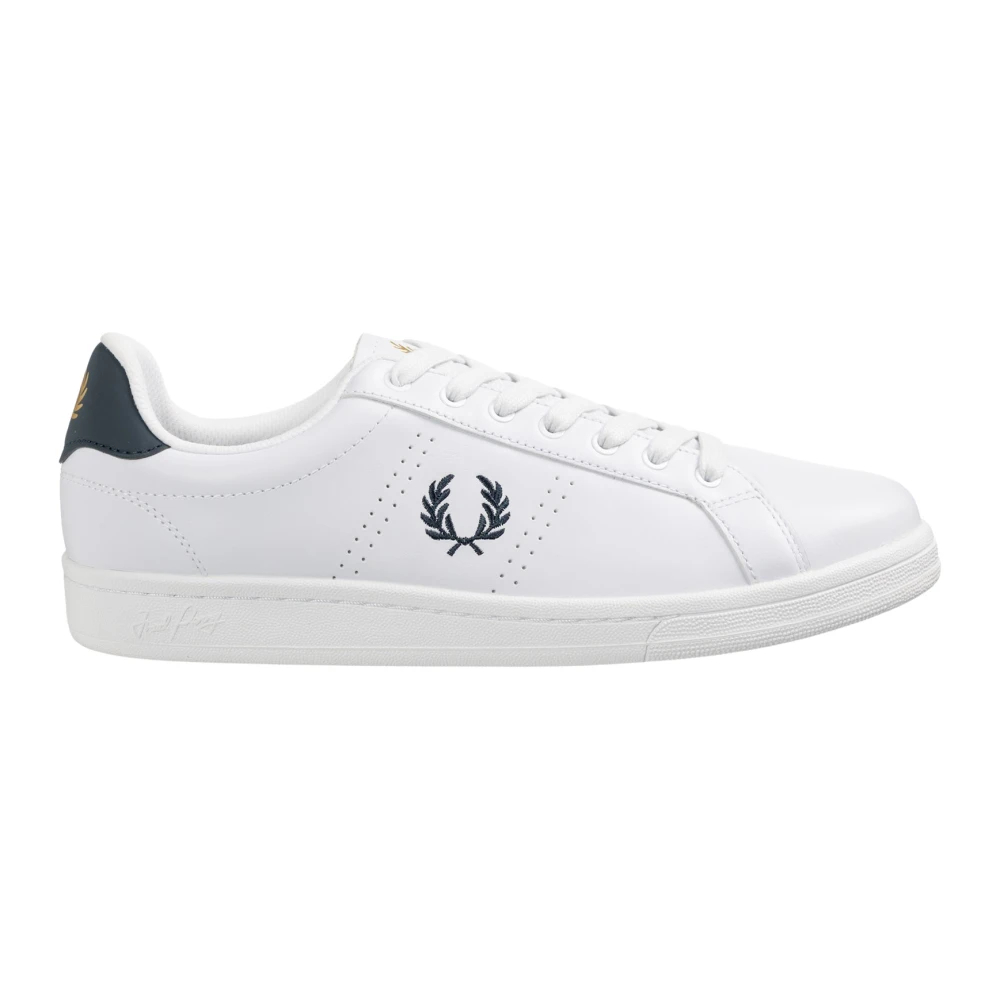 Fred Perry Weiß Baskets B721 - Bild 3