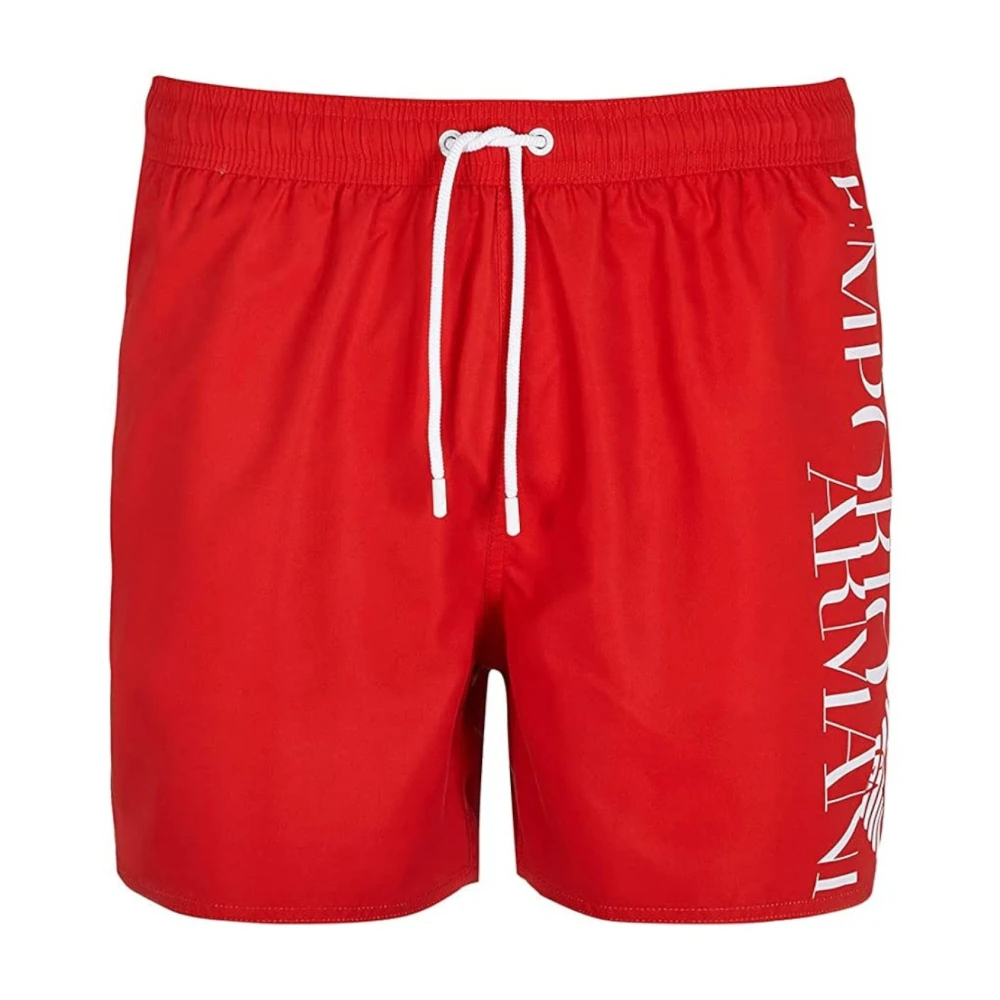 Emporio Armani Herren Rot - Beachwear - Swimwear - S
