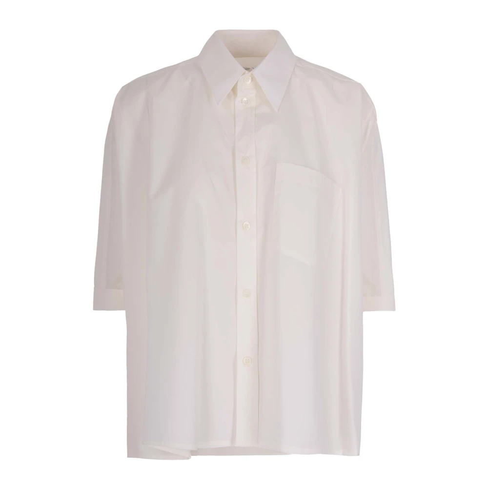 Mm6 Maison Margiela Damen Weiß - Shirts - Blouses & Shirts - Xs