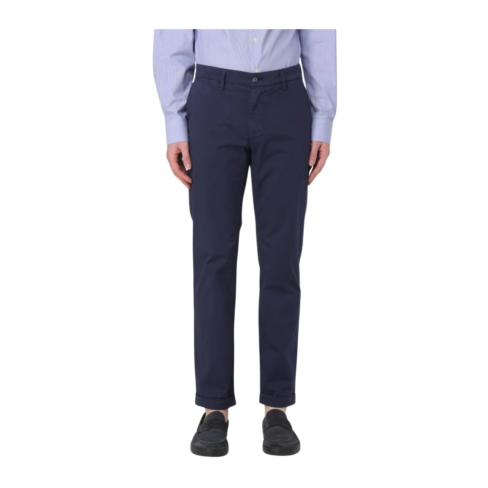 Re-Hash Herren Blau - E Casual Chinos Hose Stil - Trousers - W33