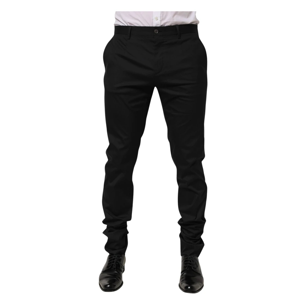 Dolce & Gabbana Herren Schwarz - Anzughosen - Trousers - K - L