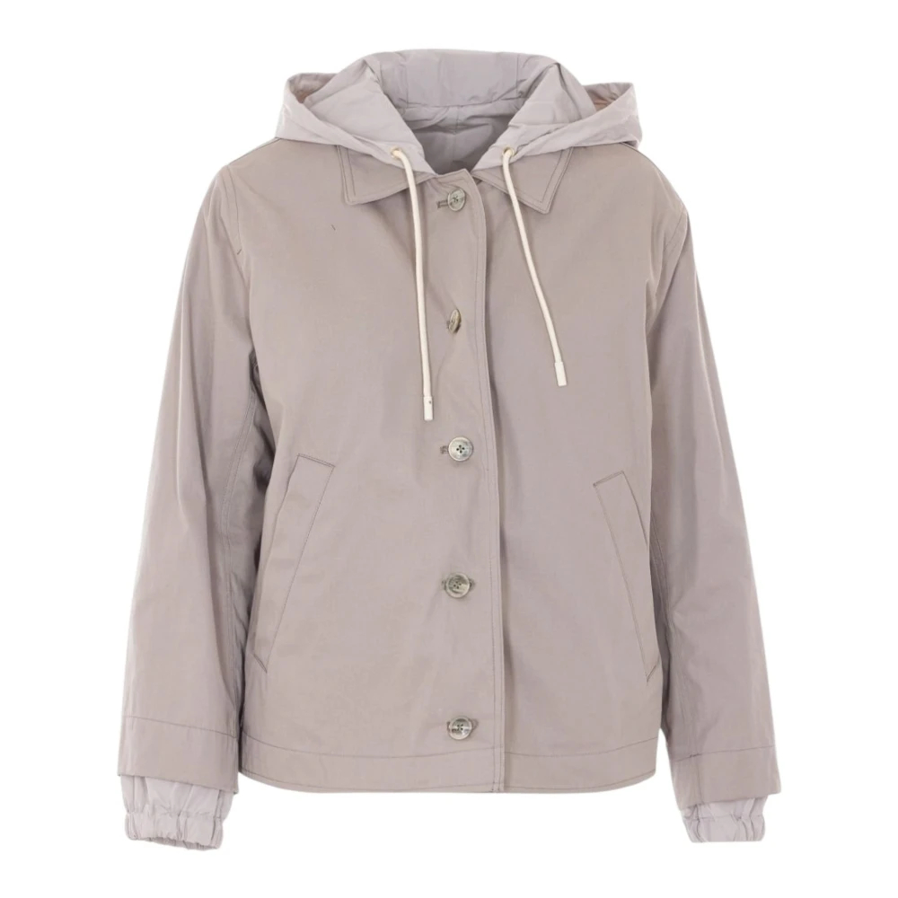 Herno Damen Grau - Giacca Corta Reversibile - Jackets - L