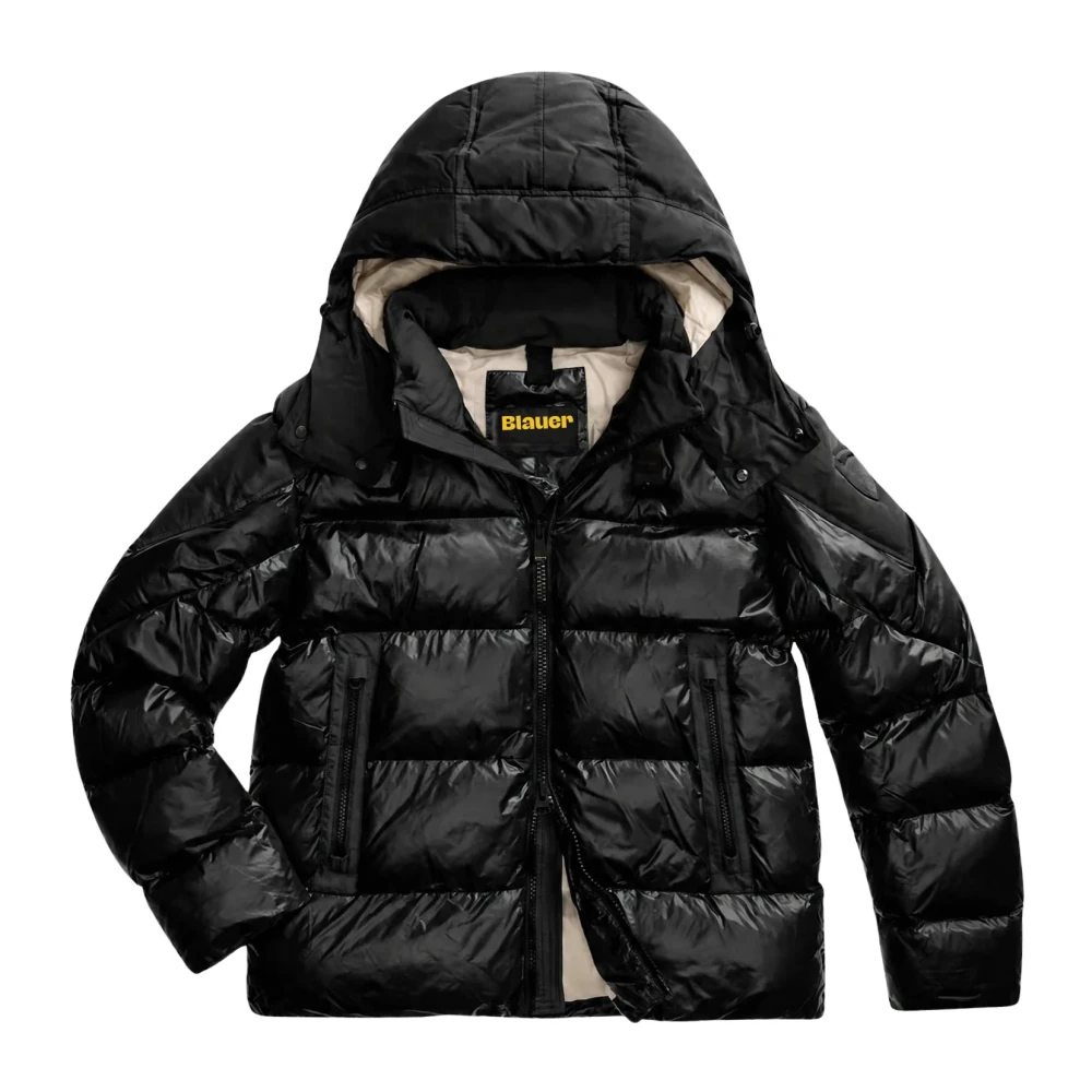 VAN GRAAF Blauer Herren Schwarz Puffer Jacke Polyamid Extra Groß - Bild 9