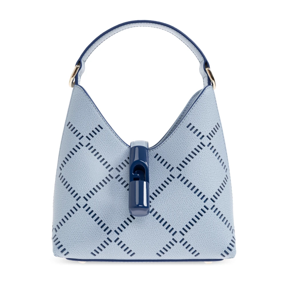 Furla Damen Blau - Iride Mini Handtasche - Bags - One Size