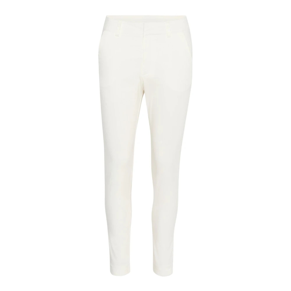 Kaffe , Damen, Hosen, Weiß, Xl - Bild 4