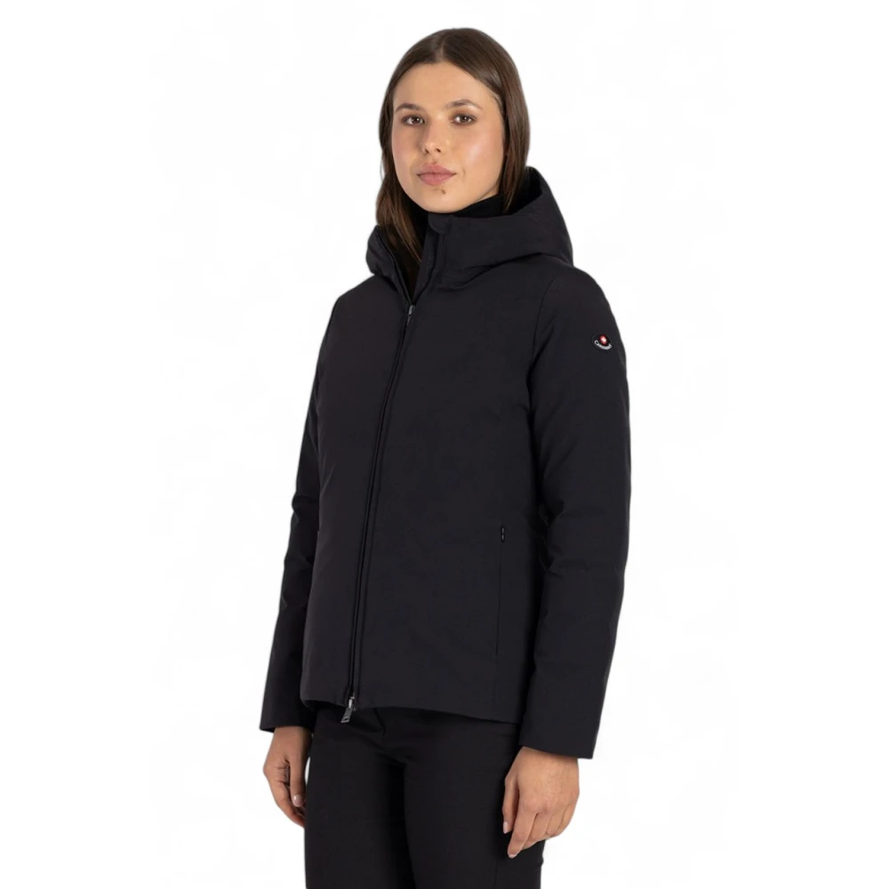 Canadiens Damen Schwarz - Corto C/Cappuccio - Jackets - K - L