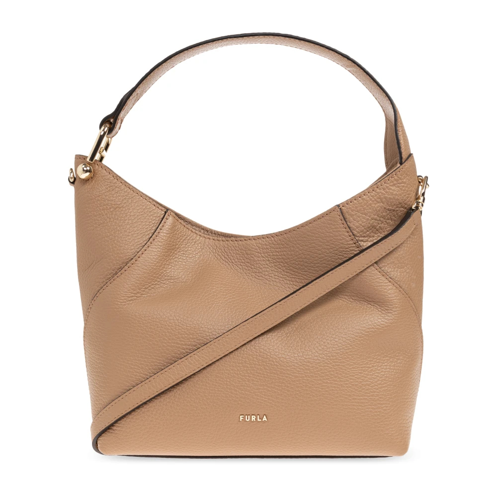 Furla - Lara Kleine Handtasche - Bags - Damen - Beige - One Size