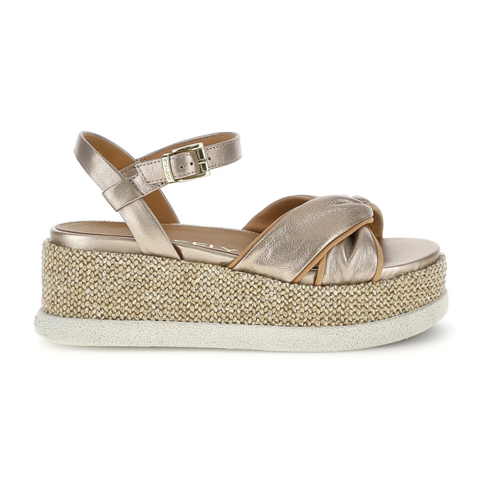 Stonefly Damen Beige - Arianna 2 Wedge Sandal - Shoes - 38 Eu