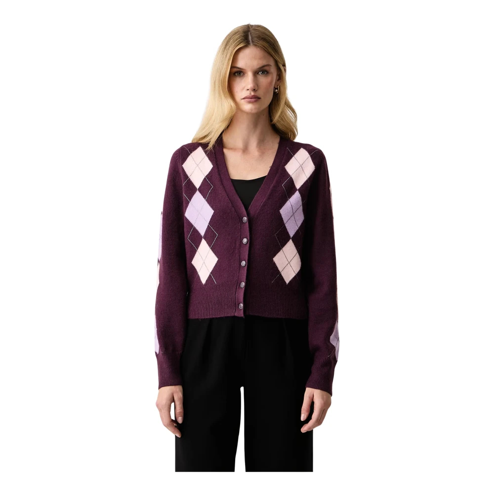 Guess Damen Strickjacken Bordeaux Gr. Klein - Bild 3