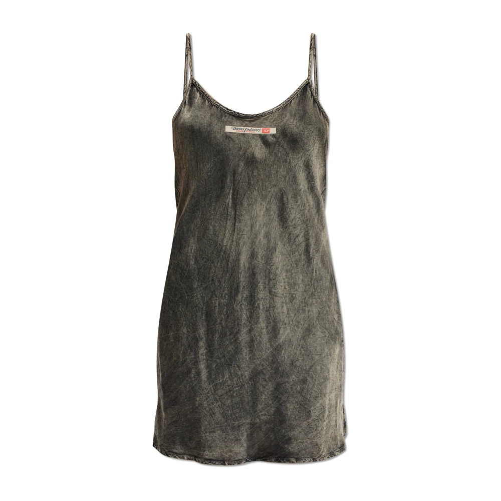 Diesel Damen Schwarz - Mini Kleid Cassidy-Dnm - Dresses - K - Xl