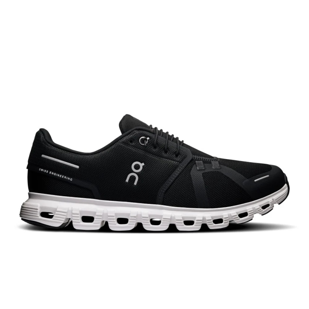 On Running, Herren, Laufschuhe, Cloud 6 (45), Schwarz, Weiss - Bild 15