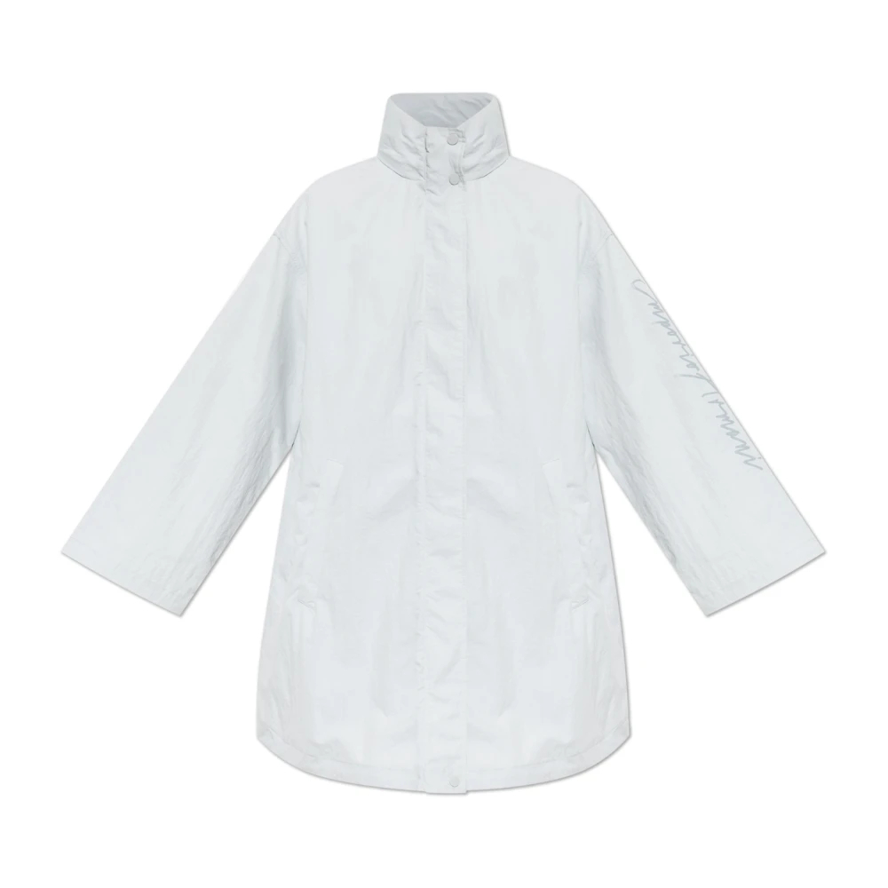Emporio Armani Damen Blau - Wasserdichte Jacke - Jackets - 2XS