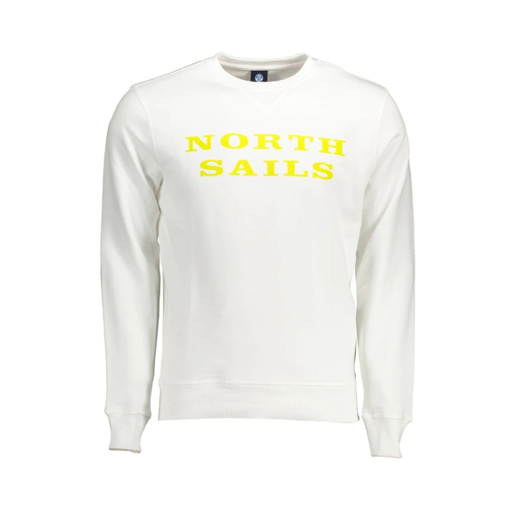 North Sails - Bedruckter Baumwollpullover - Sweatshirts & Hoodies - Herren - Weiß - 2XL - Bild 6