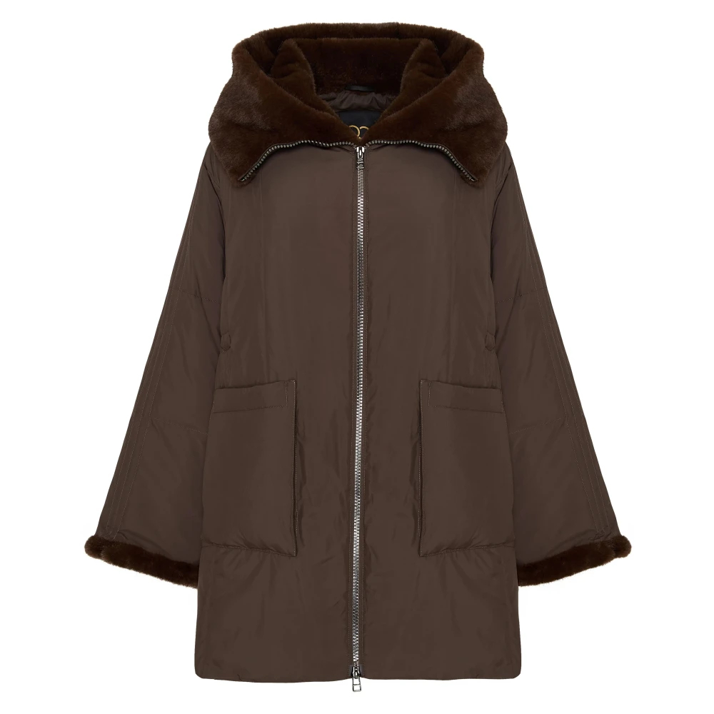 Cesare Gaspari Damen Braun - Parkas - Coats - L