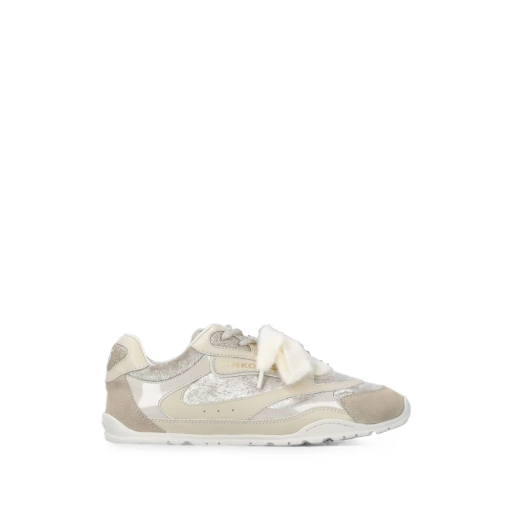 Pinko Damen Creme Sneakers Yulia 01 Ss0185p153 - Bild 3