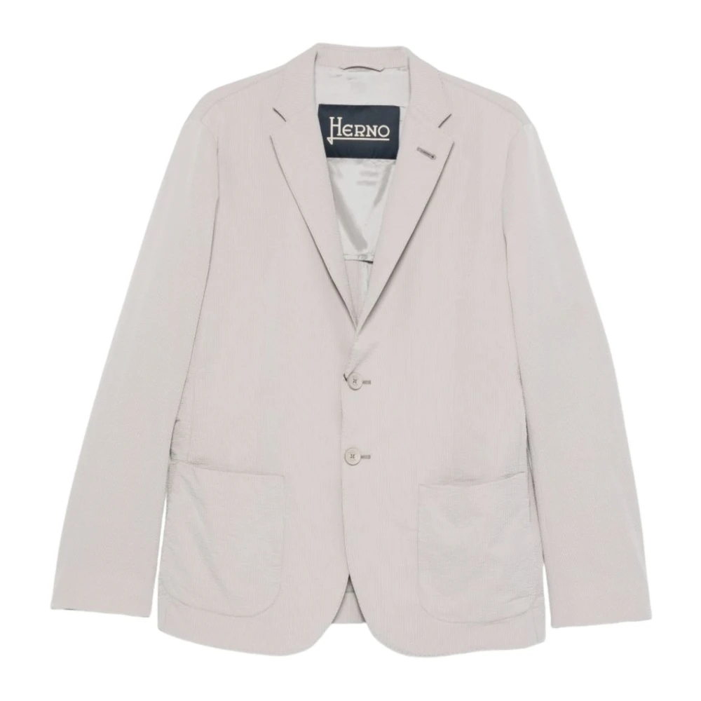 Herno Herren Grau - Giacca Leggera - Jackets - M