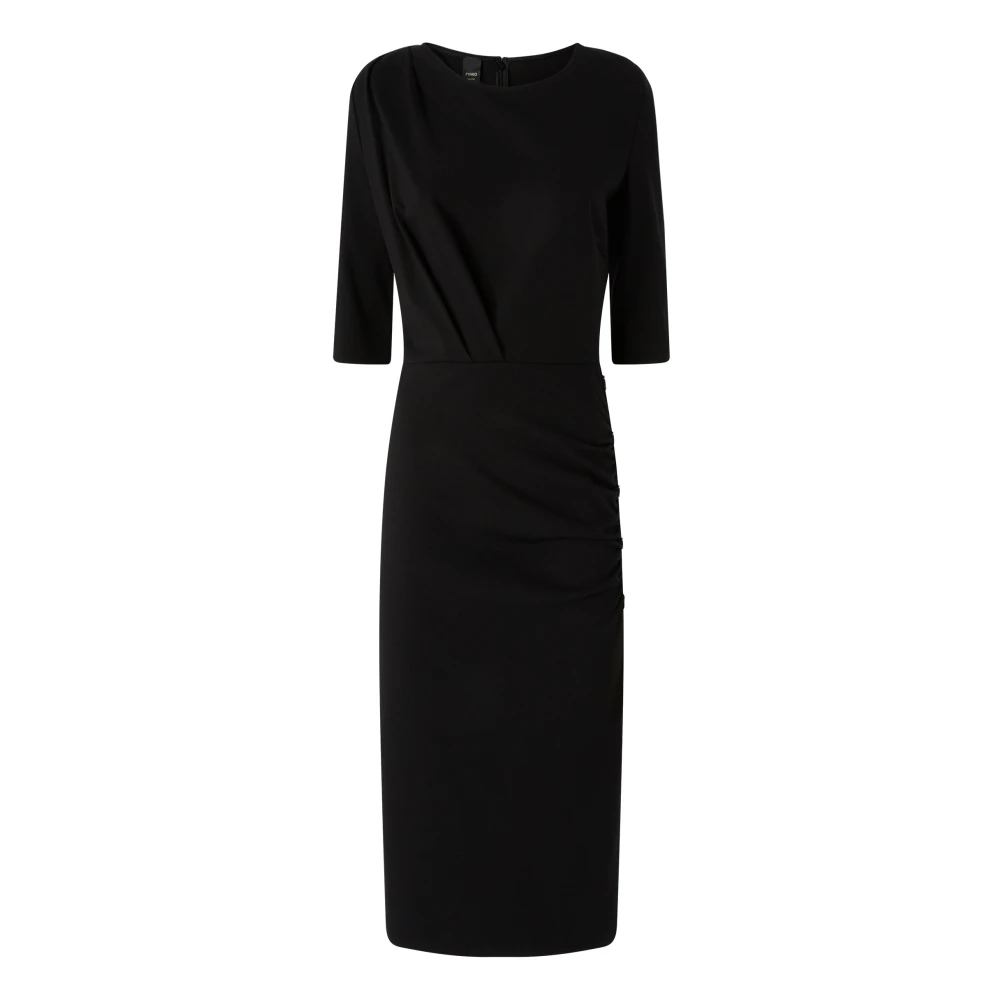 Pinko Damen Schwarz - Maxi-Kleider - Dresses - K - M