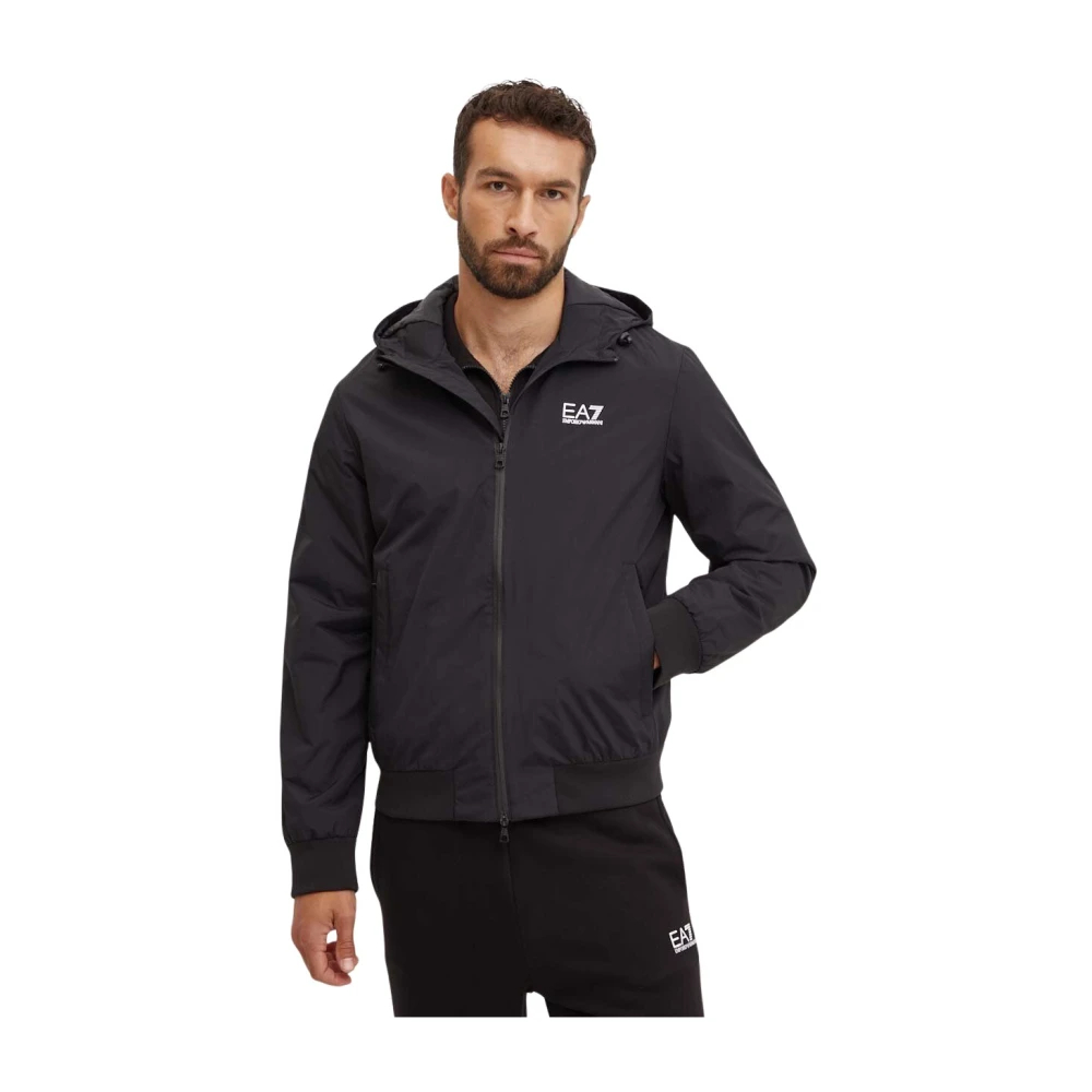 Emporio Armani Ea7 - Bomberjacke Mit Leichter Wattierung - Jackets - Herren - Schwarzk - L - Bild 8
