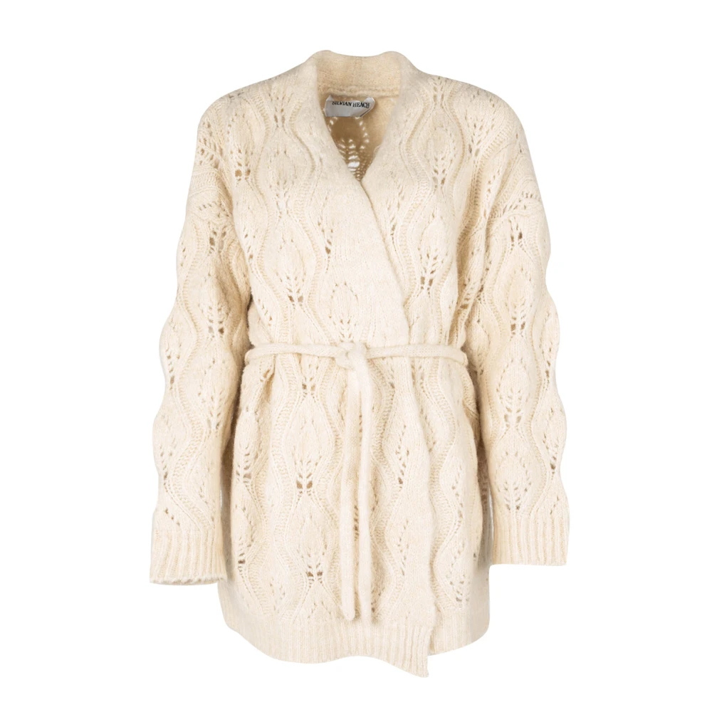 Silvian Heach Damen Beige - Strickjacke - Knitwear - 2XS