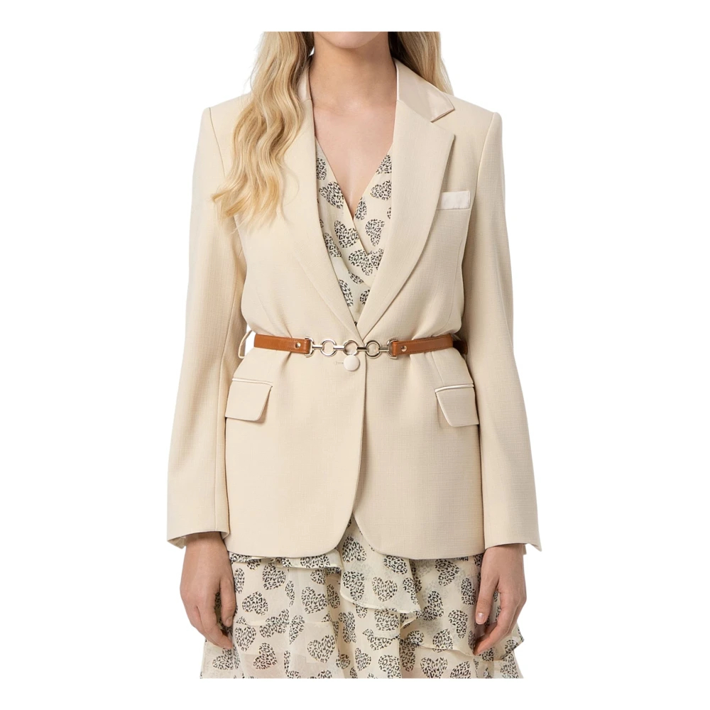 Fracomina Damen Beige - Giacca - Jackets - S