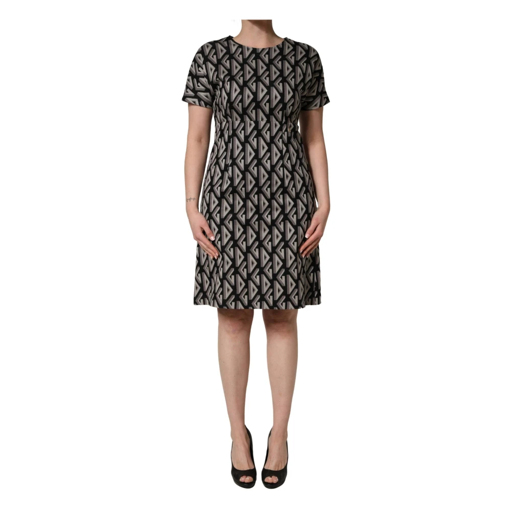 Dolce & Gabbana Damen Schwarz - A-Linien-Kleid - Dresses - K - Xs
