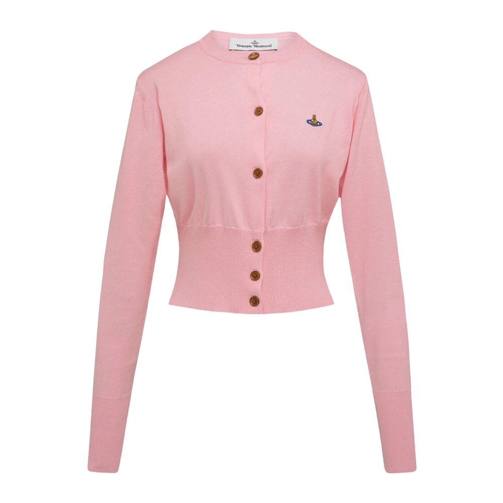 Vivienne Westwood Damen Rosa - Bea Cardigan - Knitwear - S