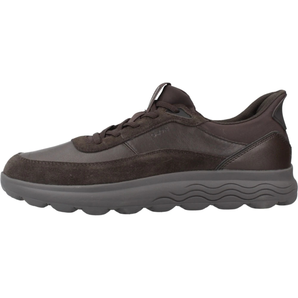 Geox Herrenschuhe Sportliche Schnürer Dk Brown Dk Brown - Gr. - 42 - Bild 6