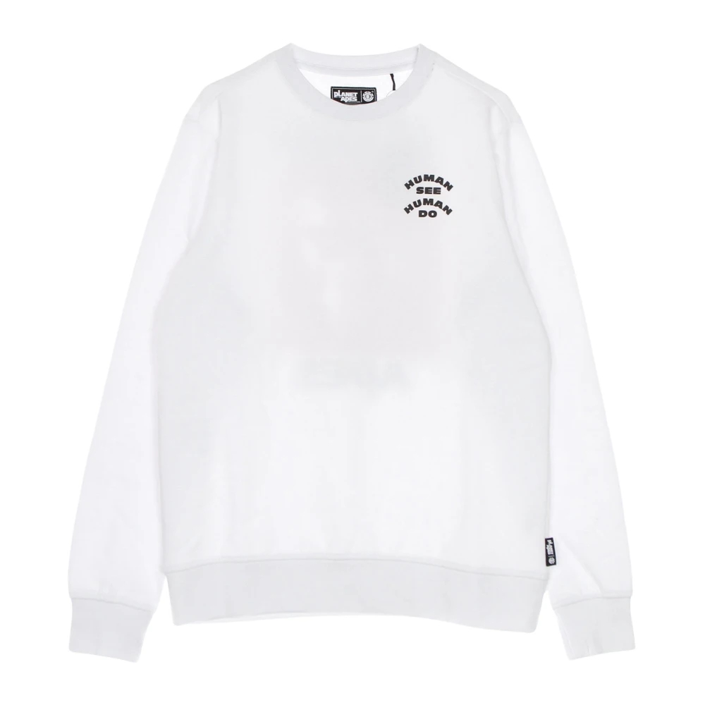 Element Herren Weiß - Dominion Crewneck Sweatshirt - Sweatshirts & Hoodies - Xl