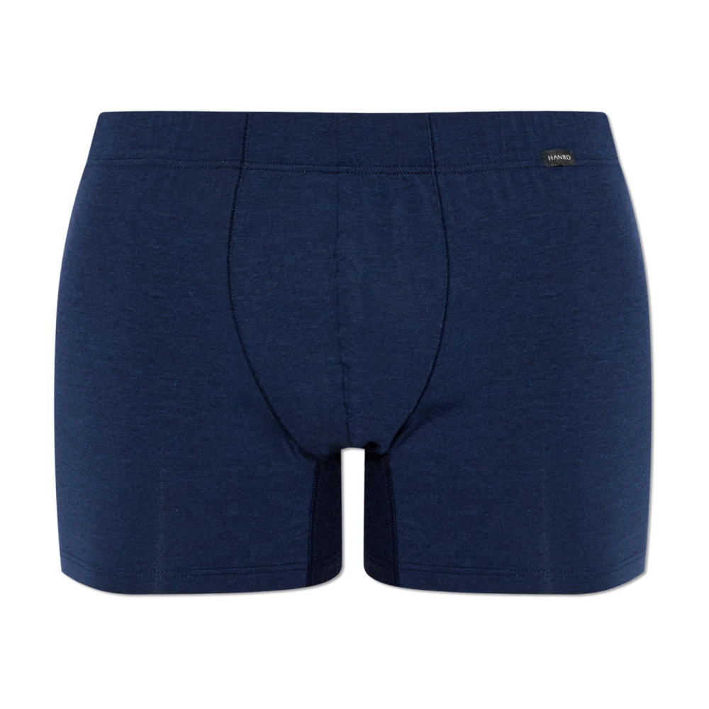 Hanro Herren Blau - Casuals Daywear Boxers - Underwear - Xl