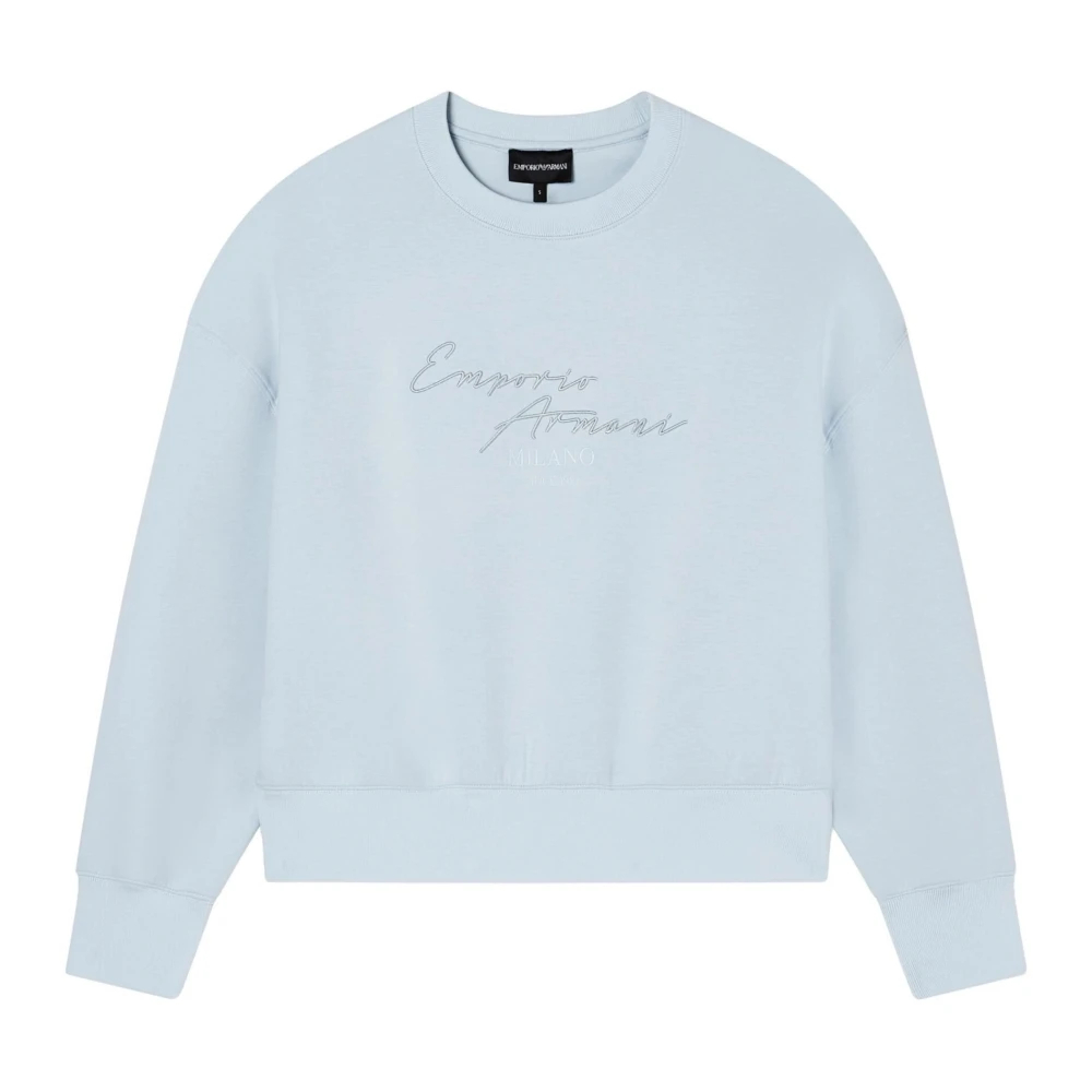 Emporio Armani Damen Blau - Sweatshirts & Hoodies - Sweatshirts & Hoodies - S