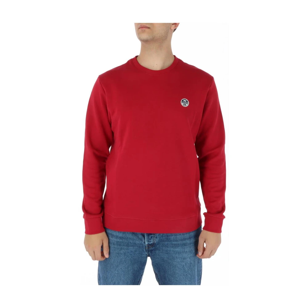 North Sails , Herren, Sweatshirts & Hoodies, Rot, S - Bild 3