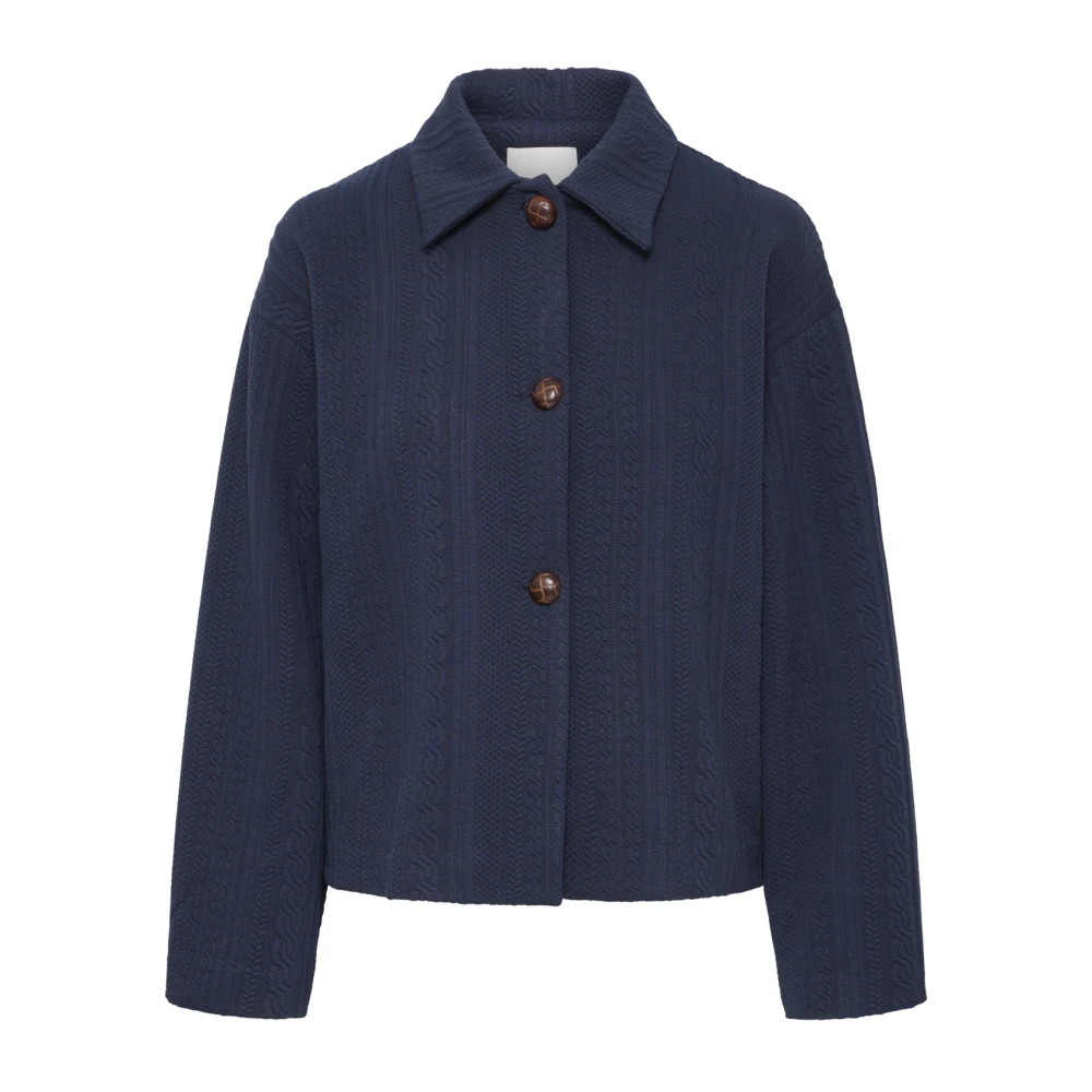 Ichi Damen Blau Jacke Kate - Bild 4