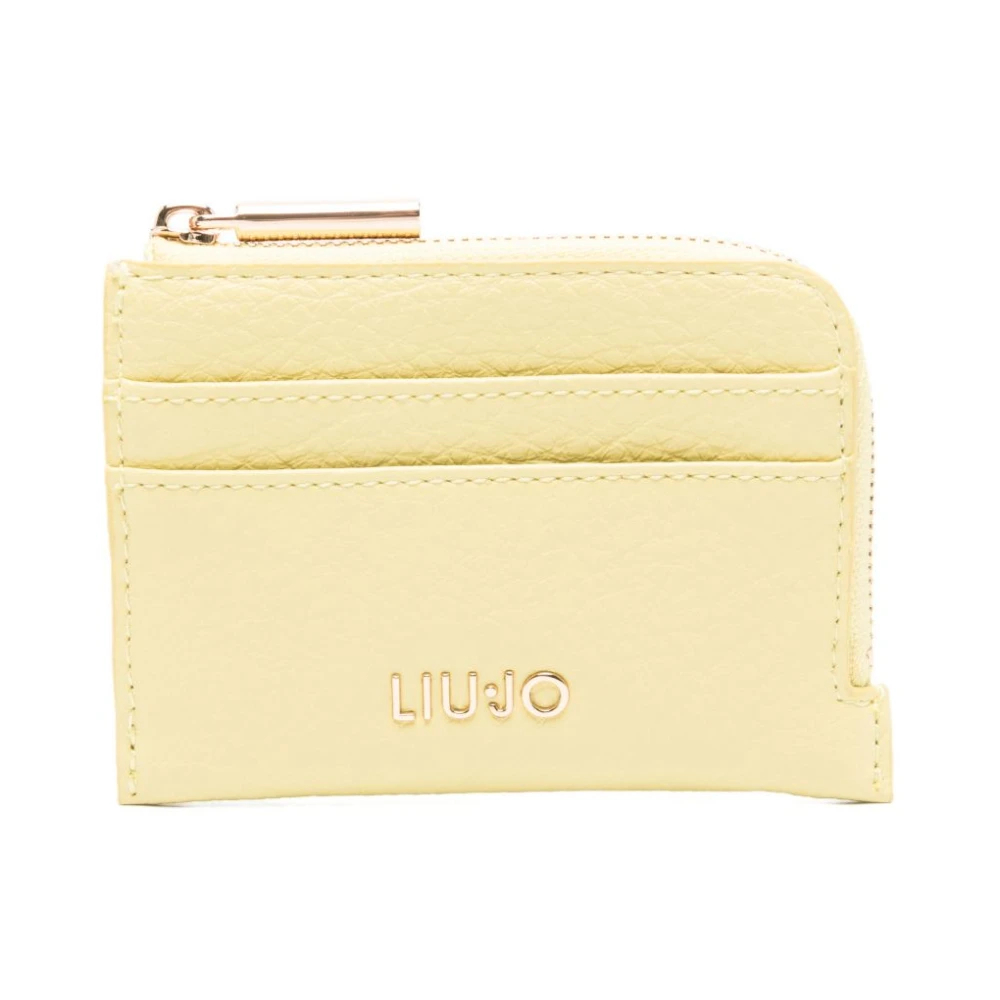 Liu Jo Damen Gelb - Kartenhalter Mit Reißverschluss - Accessories - One Size