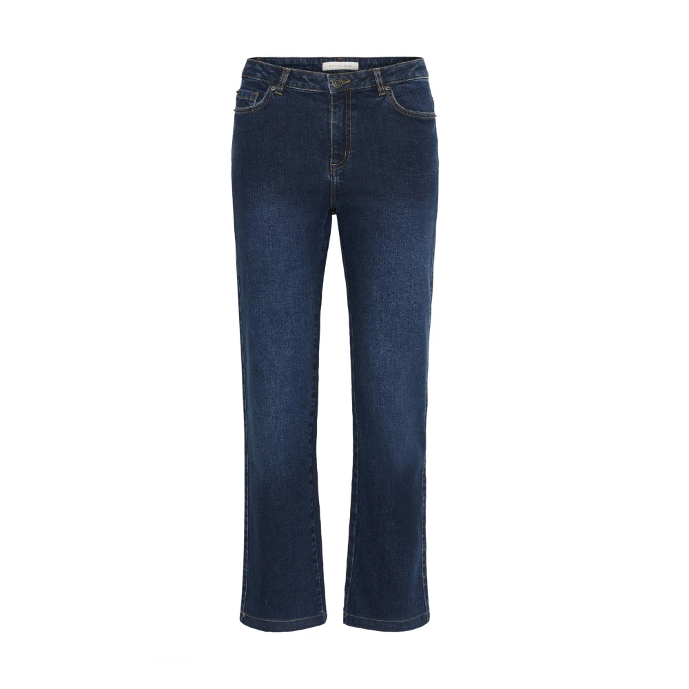 Kaffe Damen Blau/Dunkelblau Regular-Fit-Jeans "Damen Jeans Kamaris", Gr. 29, Länge 32, ( Denim), Obermaterial: 99% Baumwolle Co. 1% Elasthan El., J... - Bild 6