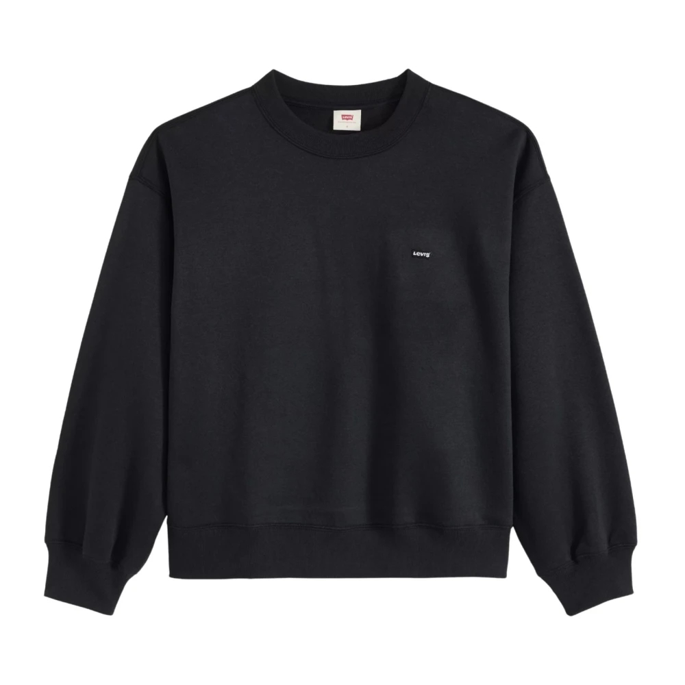 Levi's - Everyday Crewneck Sweatshirt - Sweatshirts & Hoodies - Damen - Schwarzk - S - Bild 4