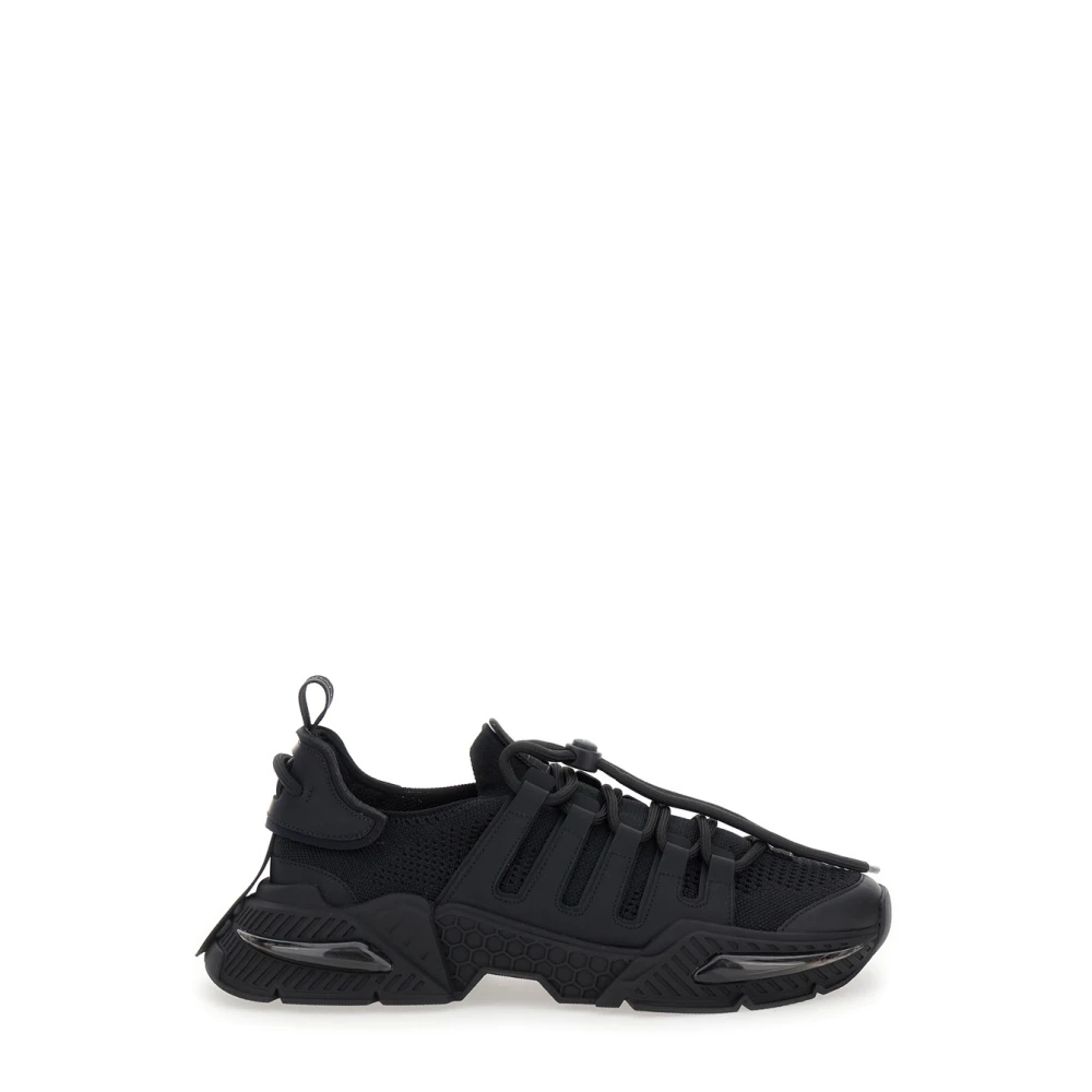 Dolce & Gabbana - Schwarze Airmaster Sneakers - Shoes - Herren - Schwarzk - 42 Eu