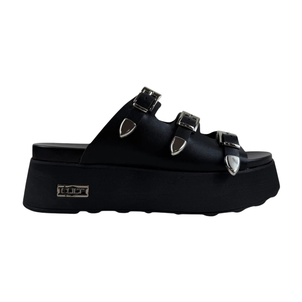 Cult Damen Schwarz - Janis 4739 Sandale - Shoes - K - 40 Eu