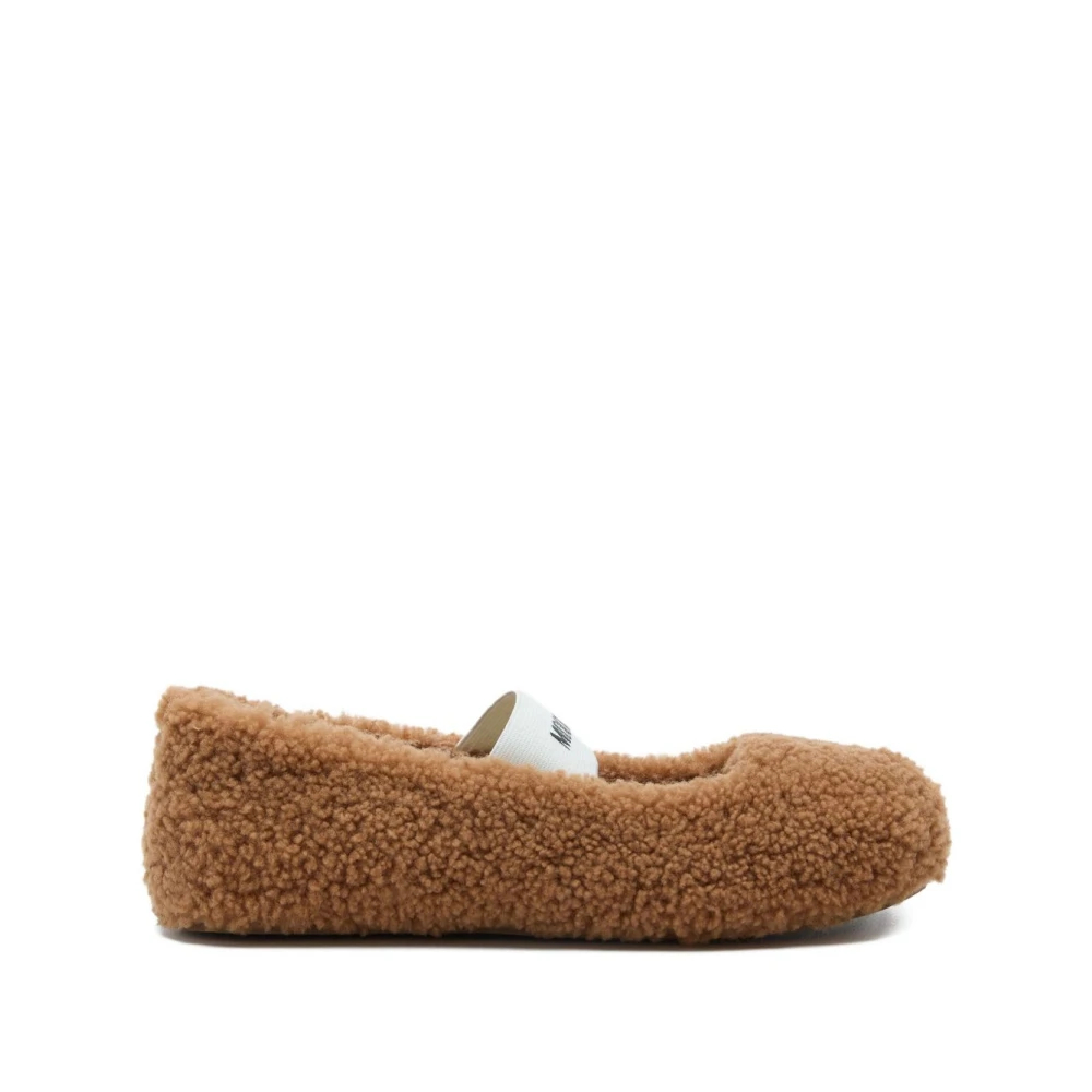 Moon Boot Damen Braun Shearling Ballerina - Bild 4
