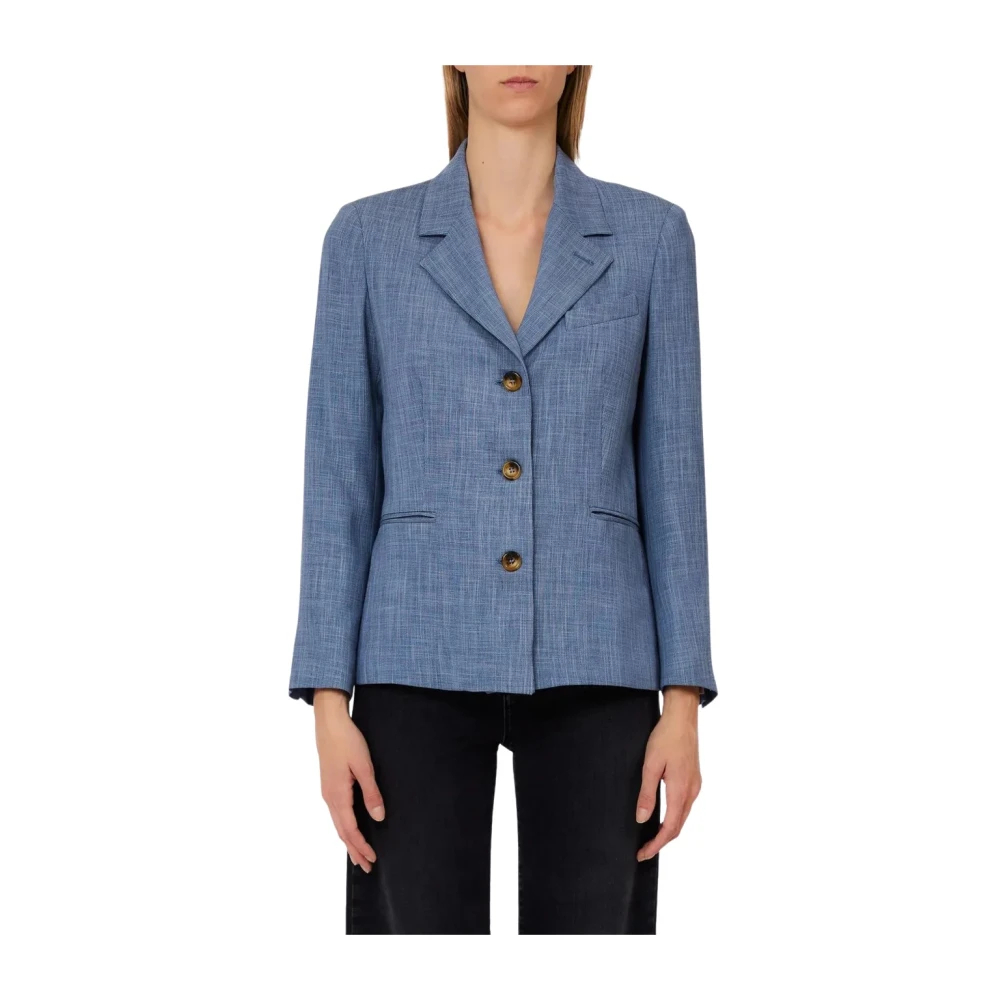 Liu Jo Damen Blau - Giacca Blazer - Jackets - M
