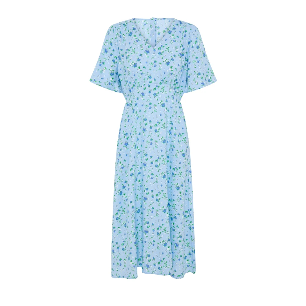 Ichi Damen Bleu Kleid Ihvera Dr42 - Bild 3