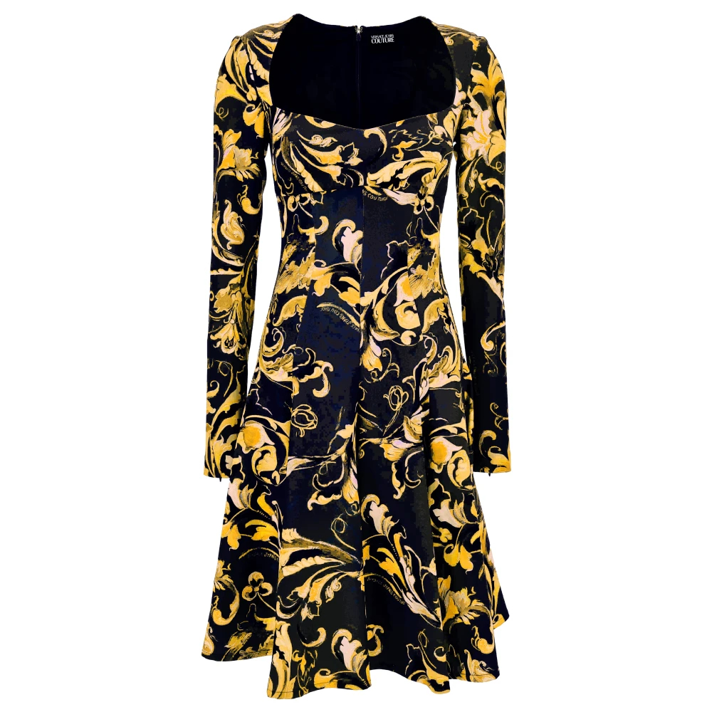 Versace Damen Schwarz - Kleider - Dresses - K - Xs